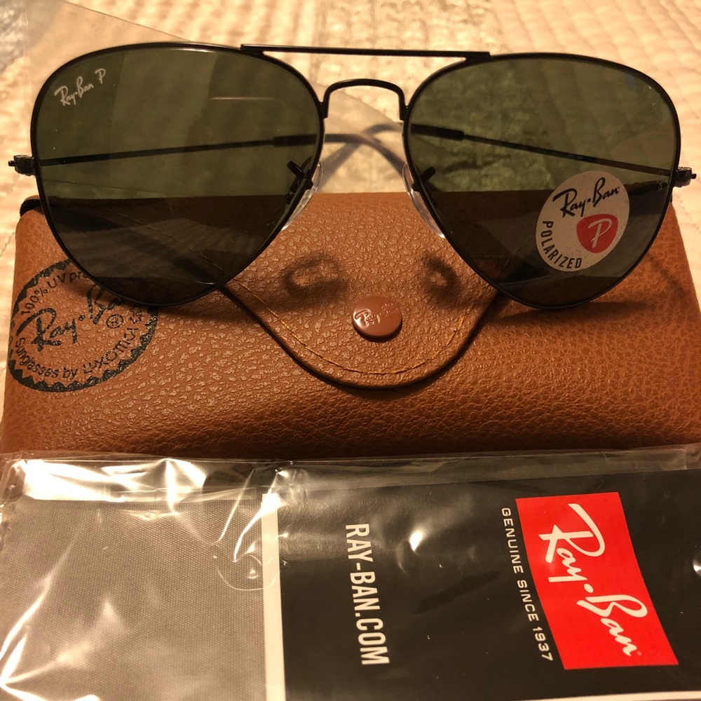 Ray Ban polarized Aviators